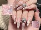 ビジューネイル(bijou nail)の写真