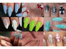 ネイルパーク ミツメ(Nail park_MITSUME)/手作り クロムパーツ/トレンド