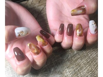 爪屋べっぴん堂/ブラウンニュアンス