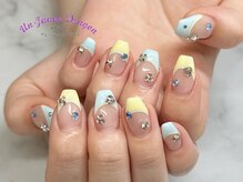 アン ジョーヌドラゴ/【自爪ネイル】カラーフレンチ