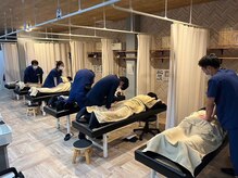 むすび接骨院 上福岡院/他の院のみんなも頑張っています