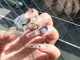 透け感ネイル