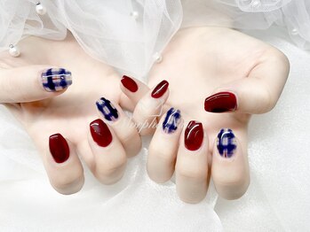 モルフォネイル(Morpho nail)/持ち込みデザイン