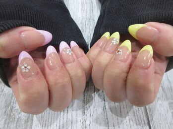 パステルフレンチ定額¥7980