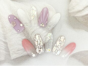 ネイルパティオ 浦和店(nail patio)の写真/選べるオフ込ネイル4500円～長さ出しも対応♪ガラスフレンチなどの人気ARTも用意！ブライダルにもおススメ