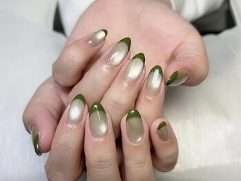 カナネイル(KANA.nail)/マグネットフレンチ