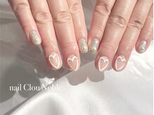ネイルクルーノーヴル(nail Clou Noble)/ハートデザイン