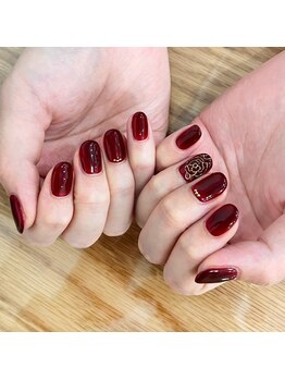 ネイルサロン 亀有の写真/指先を彩る手描きアートと季節のデザインで、あなただけの華やかさをプラス♪