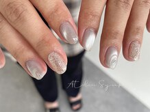 アトリエシロップネイル(Atelier Syrup nail)/ちょこっとデザイン￥6500