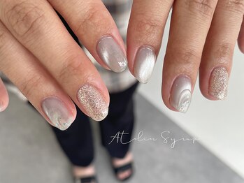 アトリエシロップネイル(Atelier Syrup nail)/ちょこっとデザイン¥6500