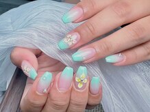 持ち込みハワイアンネイル