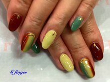 ジー フィンガー 千葉店(G)/秋色☆縦グラデーション