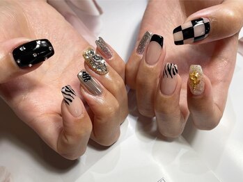 シェリーラメール 原宿店(cherie la mer)/ブラックネイル