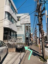 クーリア(CooLia)/駅からお店までの道