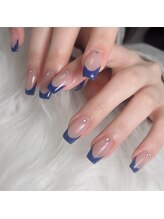 ベル 古川店(Belle)/ワンポイントフレンチネイル！