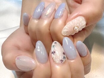 ネオリーブドレスネイルアンドアイラッシュ(Neolive dress nail&eyelash)/*持ち込みデザイン*¥7500から