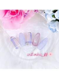 【ハンド定額】シンプルネイル♪