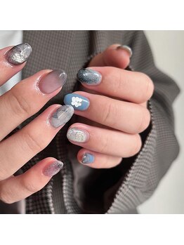 プリュネ(Prune)/インク/奥行き/ブルー