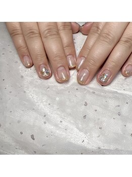 ユナールネイル(YUNA.L Nail)/【グラデーション＋デザイン】