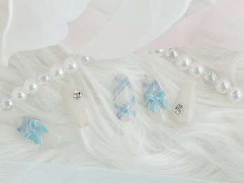 リーフオレンジアイラッシュ(leaf orange eyelash)/持ち込みデザインコース