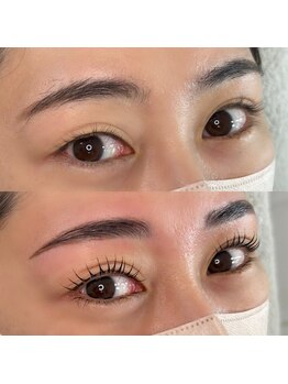 ロレインブロウ 茨木駅前店/茨木市 | 束感まつ毛パーマ