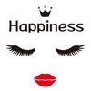 ビューティーサロン ハピネス(Happiness)ロゴ