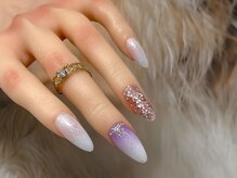 ネイルズミューコ(nail's MyuCo)/新春ももいろネイル