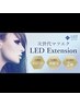 ★3週間以内お付け足し★【LED】ブラウンフラットラッシュ20本