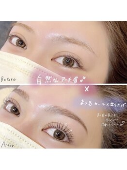 ロレインブロウ 赤塚店/まつ毛パーマ＋眉毛パーマHBL