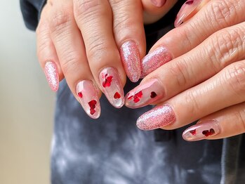 ワンアンドオンリー(One&Only)/ガラスマグ×オーロラ×ハート