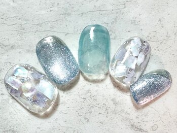 コーラルワン(CORAL ONE)の写真/【22時まで営業】JNEC1級取得のベテランネイリストがケア重視で施術!指先から女性らしい色っぽさを演出☆