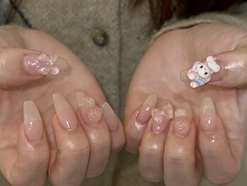 ジェミーネイル シンジュク(Jemiy nail shinjuku)/キャラクターネイル¥9140