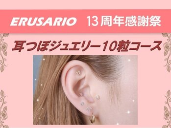 エルサリオ 新宿店(ERUSARIO)/耳つぼジュエリー10粒