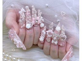 パーツ ゴテゴテ 地雷 ピンク