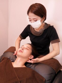 快眠空間の写真/ガチガチの首肩をゆるめて疲れた心と身体に深い休息を◎睡眠の質向上★【快眠ドライヘッドスパ90分￥9800】