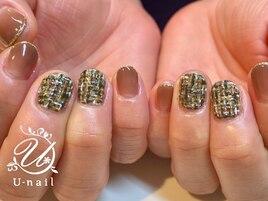 ツイードネイル