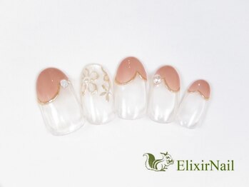 エリクサーネイル 五反田(Elixir Nail)/定額a シンプル/クーポン使用