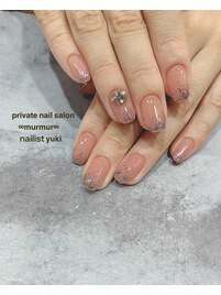 ラメグラデーション