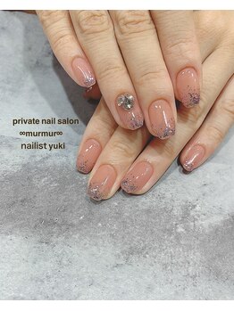 プライベート ネイルサロン マーマ(murmur)/ラメグラデーション