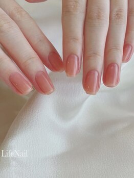 ライフネイル(Life Nail)の写真/パラジェル・フィルインメイン！自爪は削りません！ジェルをやりながら爪の育成★キレイな形にしたい方に◎