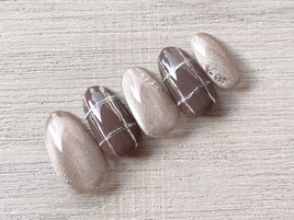 1月 定額ネイル1