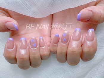 ビーネイル 新松戸(BE NAIL)/可愛いフレンチネイル