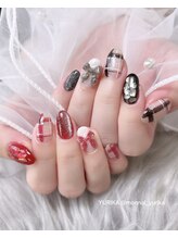 モナールアンド(MONNAL&)/バレンタインネイル