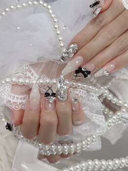 キラキラ韓国ネイル☆