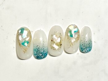 スーン(S∞N)/選べるデザイン定額ネイル￥7980