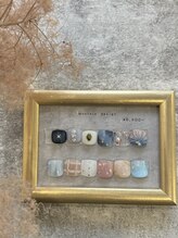 リトルムーン(Little moon)/8月〔foot〕monthly design 1