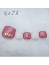 フットネイル：No.79