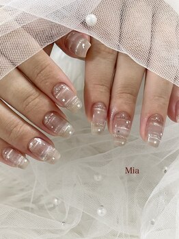 ミア(Mia)の写真/【新宿・銀座・青山で歴10年のオーナーが大阪上陸】持ち込みデザイン¥7700~ 豊富に対応、パラジェル◎