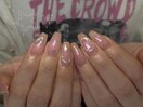 pink×ラメチーク