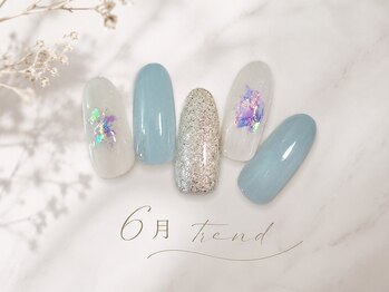 ヴィネル 平岸店(Vinel)/梅雨ネイル